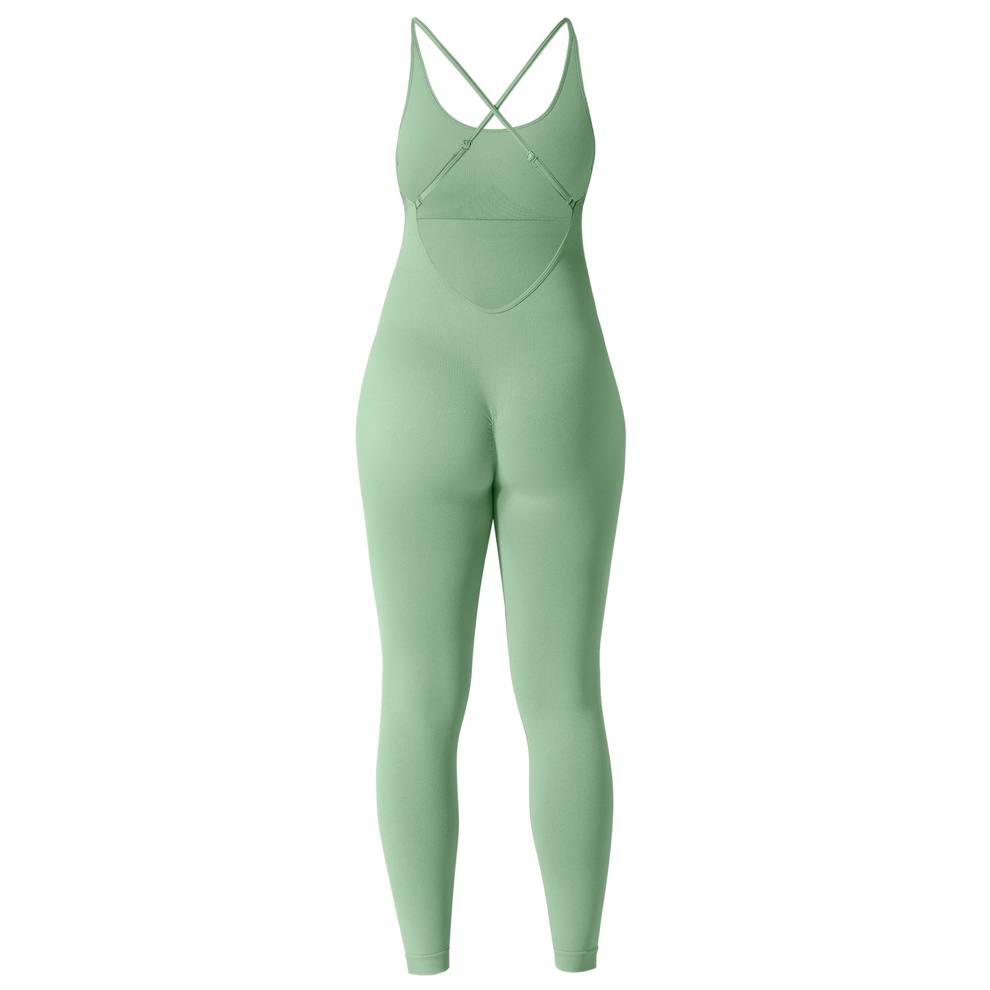 Women's Polyester Fitness Jumpsuit