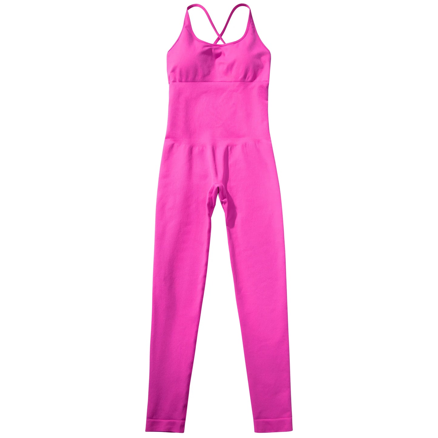 Women's Polyester Fitness Jumpsuit