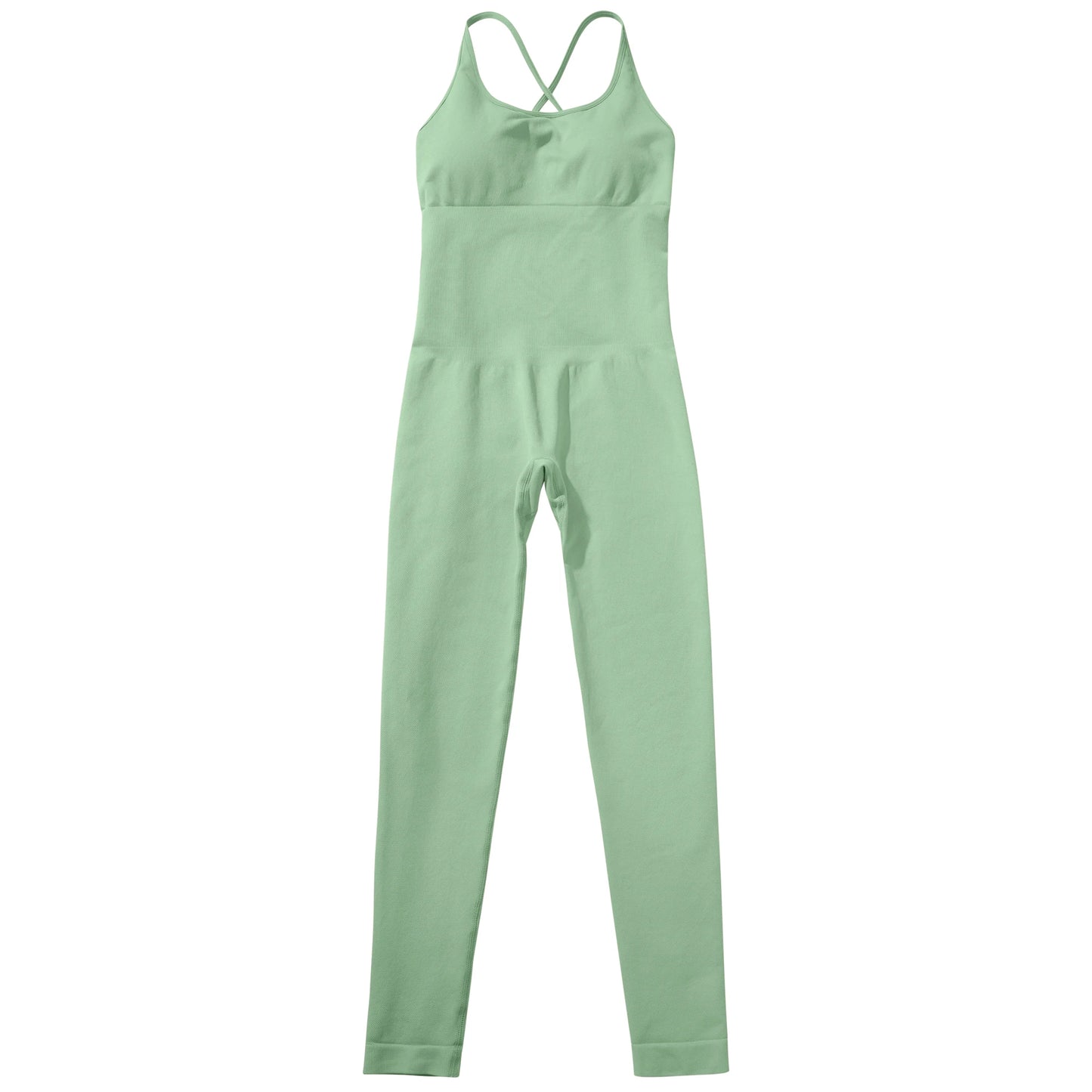 Women's Polyester Fitness Jumpsuit
