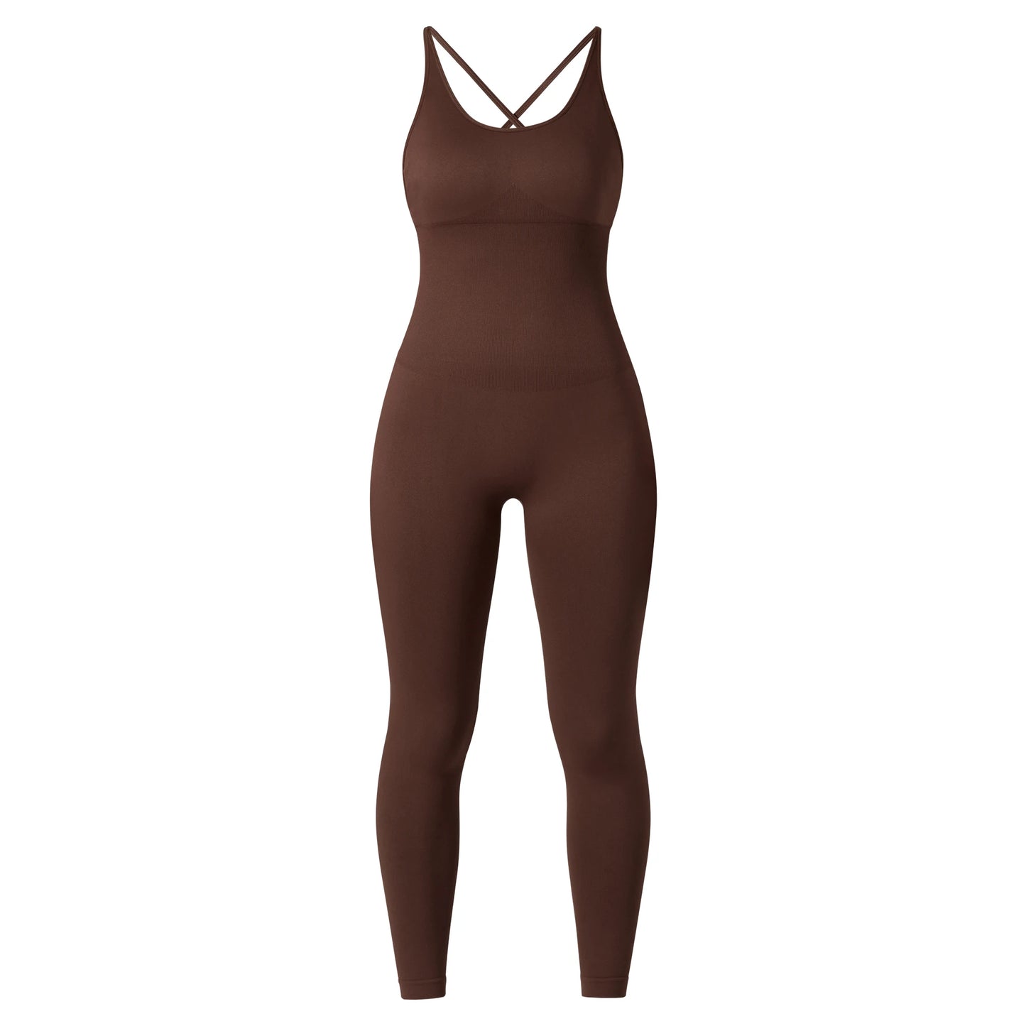 Women's Polyester Fitness Jumpsuit