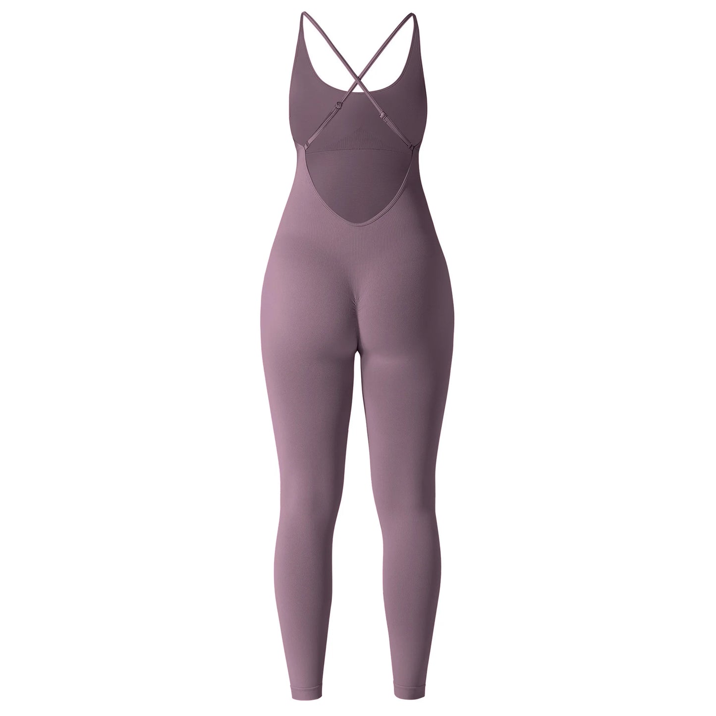 Women's Polyester Fitness Jumpsuit