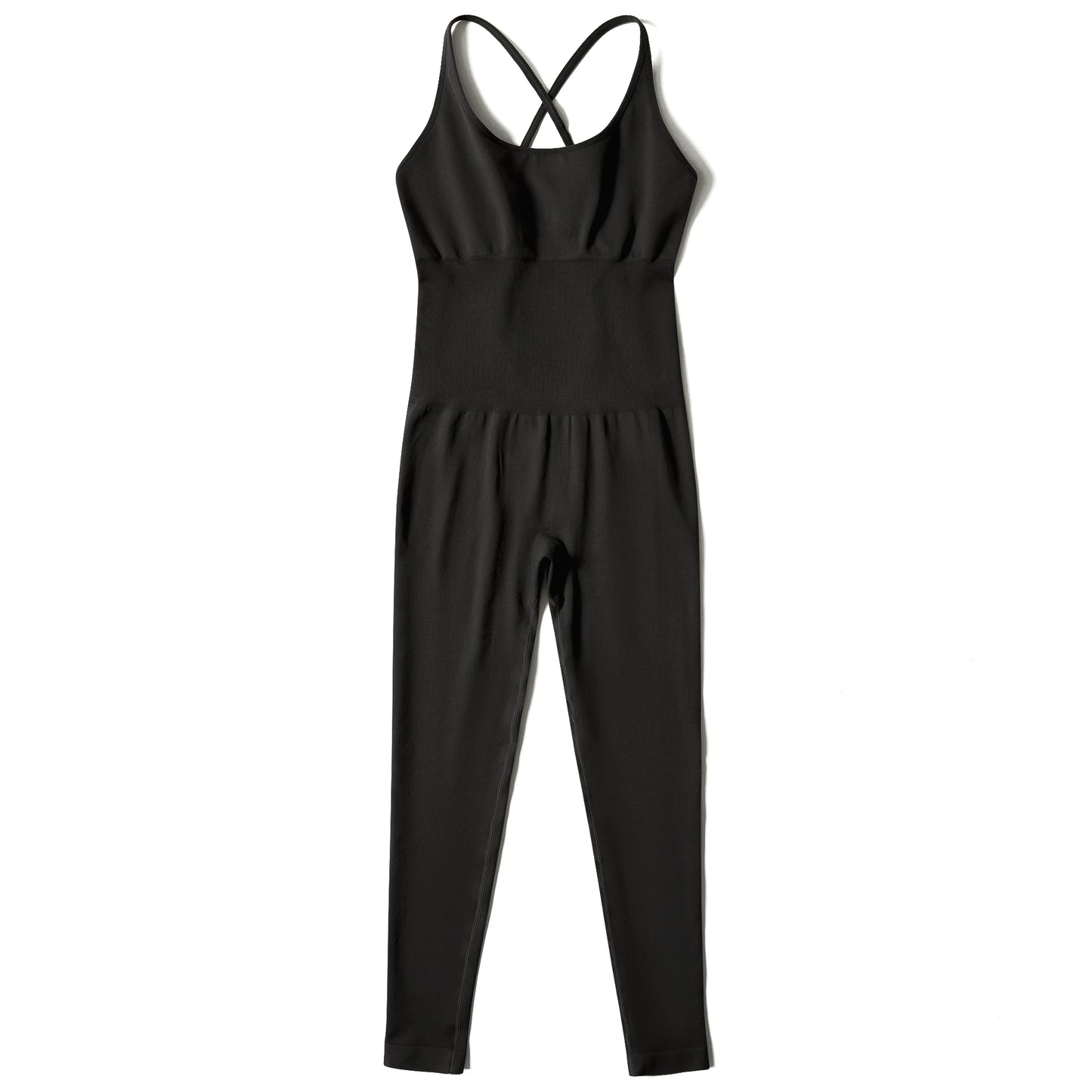Women's Polyester Fitness Jumpsuit