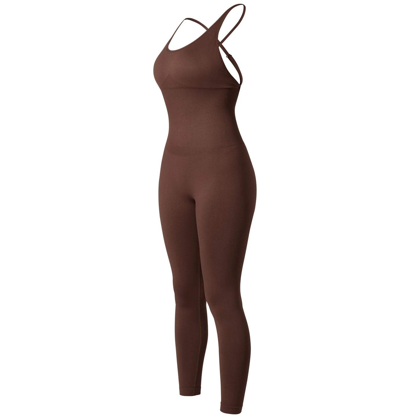 Women's Polyester Fitness Jumpsuit